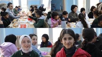 18 KÖYDEN ÖĞRENCİLER HASANKEYF’TE KAHVALTIDA BULUŞTU