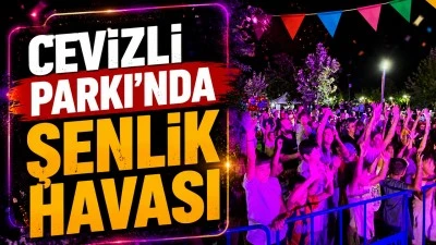 CEVİZLİ PARKI&rsquo;NDA ŞENLİK HAVASI
