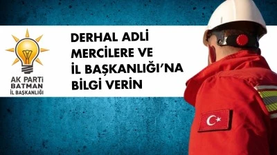 AK PARTİ’DEN PERSONEL ALIMI UYARISI