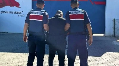 SAKLANDIĞI YERDE YAKALANDI