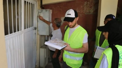 İKİ MAHALLEDE TAPU VE SAHA &Ccedil;ALIŞMALARI S&Uuml;R&Uuml;YOR