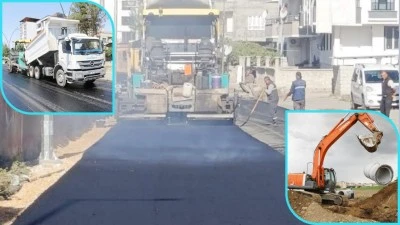 BELEDİYE ALTYAPI VE ÜSTYAPI ÇALIŞMALARINI AÇIKLADI