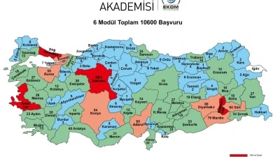 80 İLDEN 10 BİNİ AŞKIN BAŞVURU