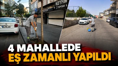 4 MAHALLEDE EŞ ZAMANLI YAPILDI
