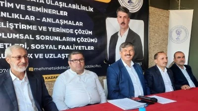 ÇİFTÇİ, ADAYLIĞINI AÇIKLADI