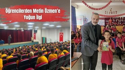 YAZAR-&Ouml;ĞRENCİ BULUŞMALARI DEVAM EDİYOR