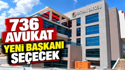 736 AVUKAT YENİ BAŞKANI SE&Ccedil;ECEK