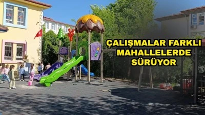 OKUL VE PARKLARA YENİ OYUN GRUPLARI