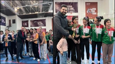 BADMİNTON&rsquo;IN YILDIZI ŞEHİT &Ouml;ĞRETMENLER OLDU