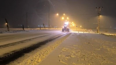 KAR, 58 K&Ouml;Y YOLUNU KAPATTI