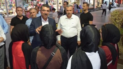 MİLLETVEKİLİ NASIROĞLU VATANDAŞLARLA BULUŞTU