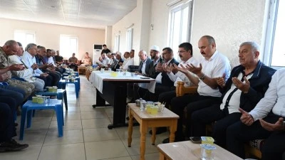 VALİ CANALP'TEN ATBAĞI KÖYÜ’NE TAZİYE ZİYARETİ