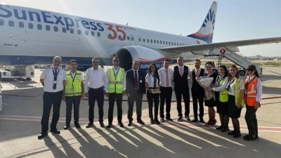SUNEXPRESS DE SEFERLERE BAŞLADI