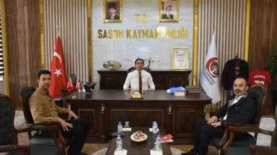 SASON KAYMAKAMLIĞI’NDA PROJE İŞ BİRLİĞİ GÖRÜŞMESİ