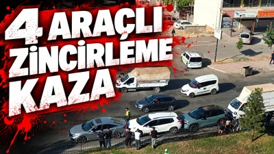 4 ARA&Ccedil;LI ZİNCİRLEME KAZA