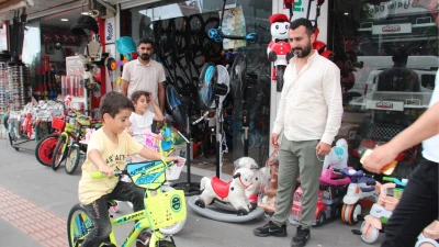 BİSİKLETÇİLERDE  YAZ YOĞUNLUĞU