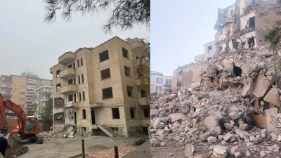 BATMAN&rsquo;DA 7 RİSKLİ BİNA YIKILDI