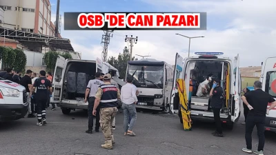 İŞÇİ SERVİSİ KAZA YAPTI : 7 YARALI 
