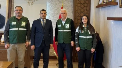 YEŞİLAY&rsquo;DAN KOZLUK KAYMAKAMLIĞI&rsquo;NA ZİYARET