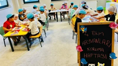 KUR’AN KURSU ÖĞRENCİLERİ HAYVANLARI KORUDU