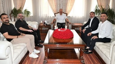 JUDO BAŞKANI HUYSUZ’DAN VALİ CANALP’E ZİYARET