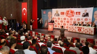 FATİH ERBAKAN, YRP BATMAN KONGRESİNE KATILDI