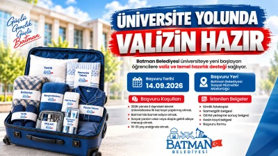 &Uuml;NİVERSİTE YOLUNDA VALİZİN HAZIR