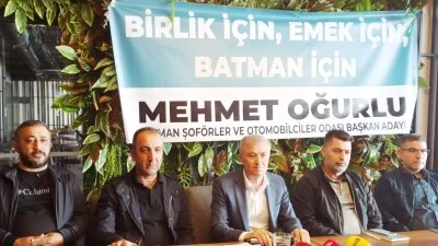MEHMET OĞURLU ADAYLIĞINI AÇIKLADI