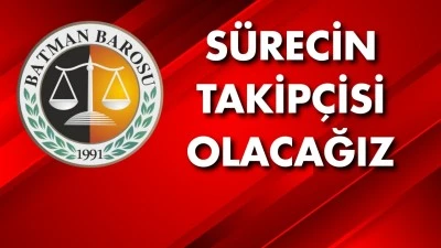 BATMAN BAROSU'NDAN MERSİN'DEKİ IRKÇI SALDIRIYA TEPKİ
