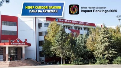 BATMAN ÜNİVERSİTESİ’NDEN ULUSLARARASI BAŞARI