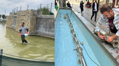 44 HAVUZ VE 8 ŞELALEDE BAKIM TAMAMLANDI