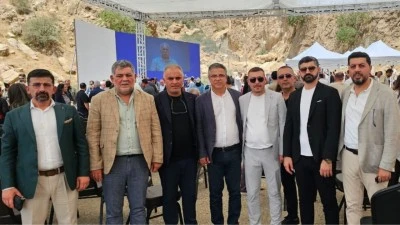 ÇAKAN, SİLAH BIRAKMA TÖRENİNE KATILDI