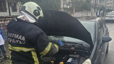 ARA&Ccedil;TAN Y&Uuml;KSELEN DUMAN PANİK YARATTI