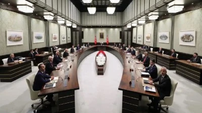 CUMHURBAŞKANLIĞI KABİNESİ TOPLANIYOR