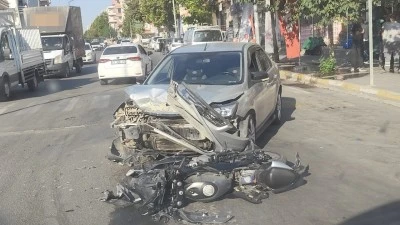 OTOMOBİL MOTOSİKLETE &Ccedil;ARPTI