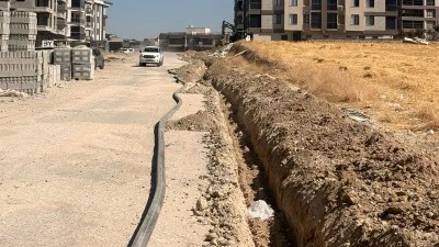 900 METRELİK İ&Ccedil;ME SUYU HATTI TAMAMLANDI