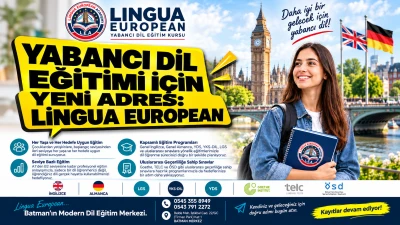 YABANCI DİL EĞİTİMİ İ&Ccedil;İN YENİ ADRES: LİNGUA EUROPEAN