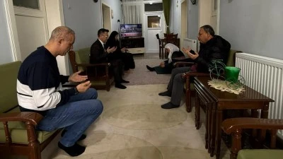 ŞEHİT AİLELERİ YANINDA OLUNDU