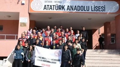 OKULLARDA EŞ ZAMANLI TAHLİYE TATBİKATI