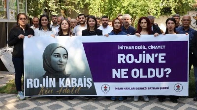 ROJİN KABAİŞ’İN ÖLÜMÜ İÇİN ADALET ÇAĞRISI