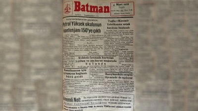 50 YIL &Ouml;NCE BATMAN&rsquo;DA NELER OLUYORDU?