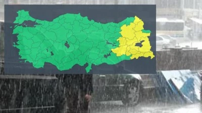 METEOROLOJİDEN 13 İL İ&Ccedil;İN 'SARI' UYARI