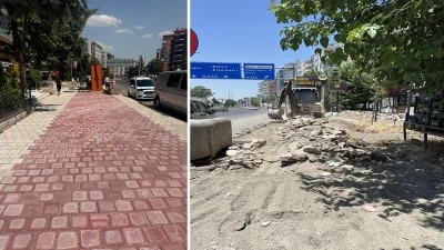 DEMOKRASİ VE TPAO BULVARI BAŞTAN SONA YENİLENİYOR