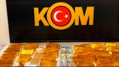 ŞIRNAK'TA 590 MİLYONLUK KA&Ccedil;AK ALTIN OPERASYONU