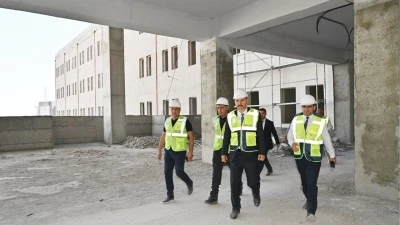 500 YATAKLI HASTANEDE FİZİKİ GERÇEKLEŞME YÜZDE 75’E ULAŞTI
