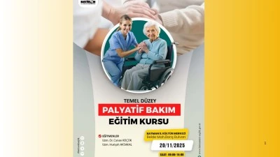 BATMAN’DA PALYATİF BAKIM KURSU BAŞVURULARI AÇILDI