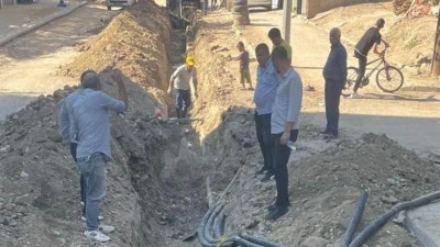 ÜÇ MAHALLENİN İÇME SUYU HATTI YENİLENDİ