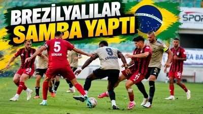 BREZİLYALILAR SAMBA YAPTI