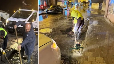 YAĞIŞA KARŞI SAHA &Ccedil;ALIŞMASI