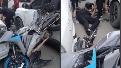 FECİ KAZA: MOTOSİKLET SÜRÜCÜSÜ AĞIR YARALI